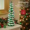 Best Choice Products Ceramic Christmas Tree, 15in Hand-Painted Holiday Décor